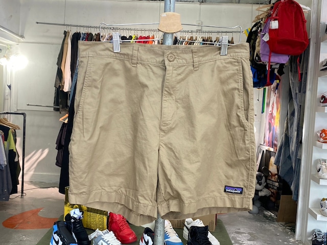 PATAGONIA LIGHTWEIGHT ALL WEAR HEMP SHORT BEIGE 34 57756 00669