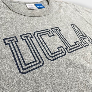 【champion】USA製 UCLA カリフォルニア大学 カレッジロゴ T1011 HEAVYWEIGHT ヘビーウェイト 半袖 Tシャツ L チャンピオン US古着
