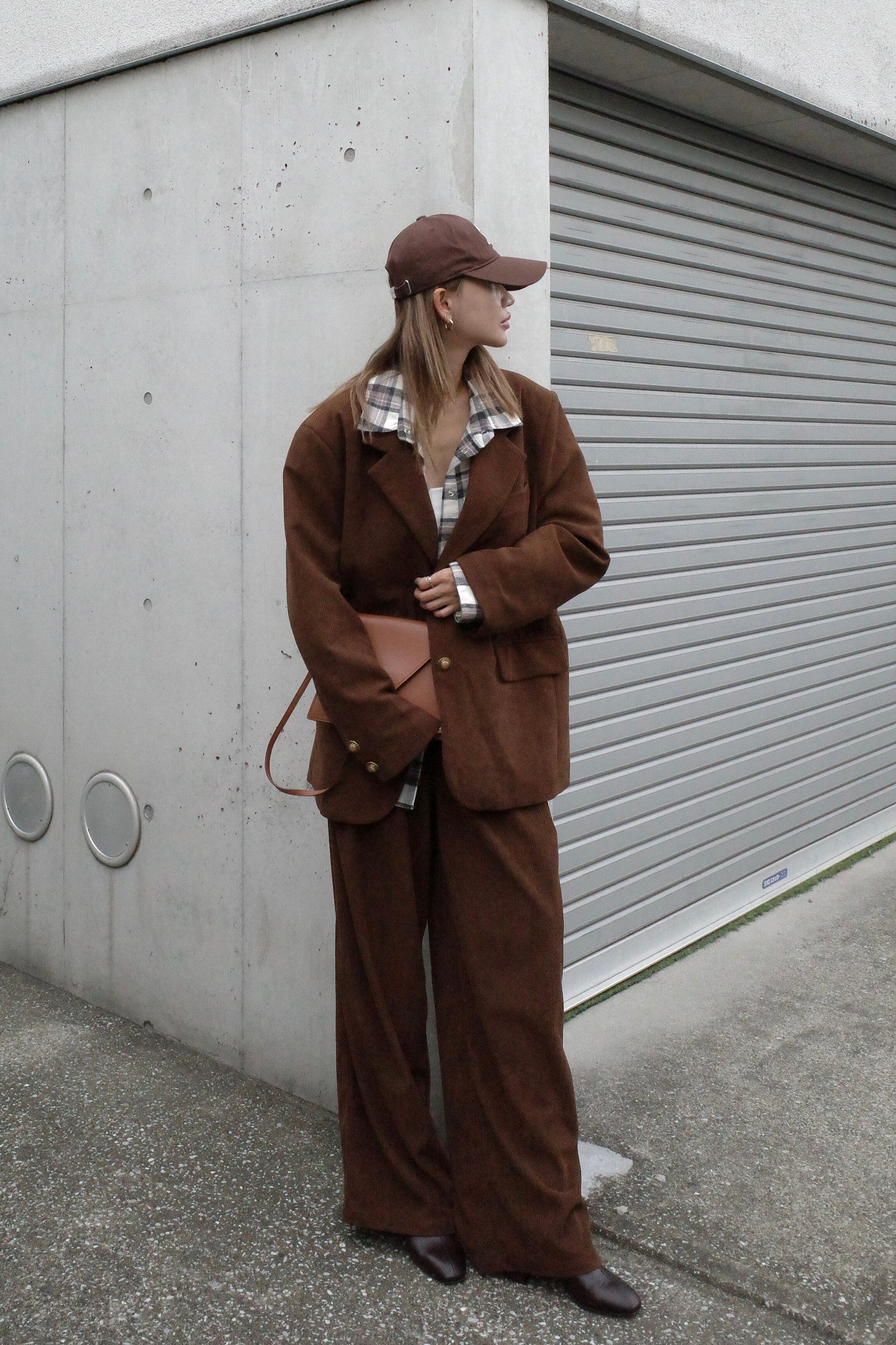 コーデュロイテーラードジャケット