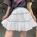 小花柄ティアードミニスカート ・78540
