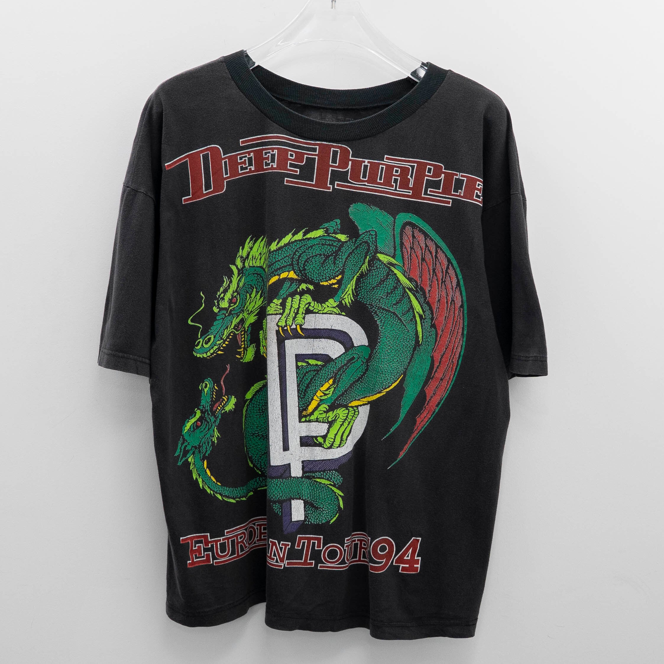 Deep Purple " European Tour 1994 Boot " Fits XL 【A8-149】