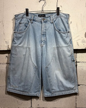 【Caka otto】“Sean John” Vintage Loose Double Knee Baggy Shorts