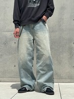 【週間ランキング10位】Fade Wide Straight Denim