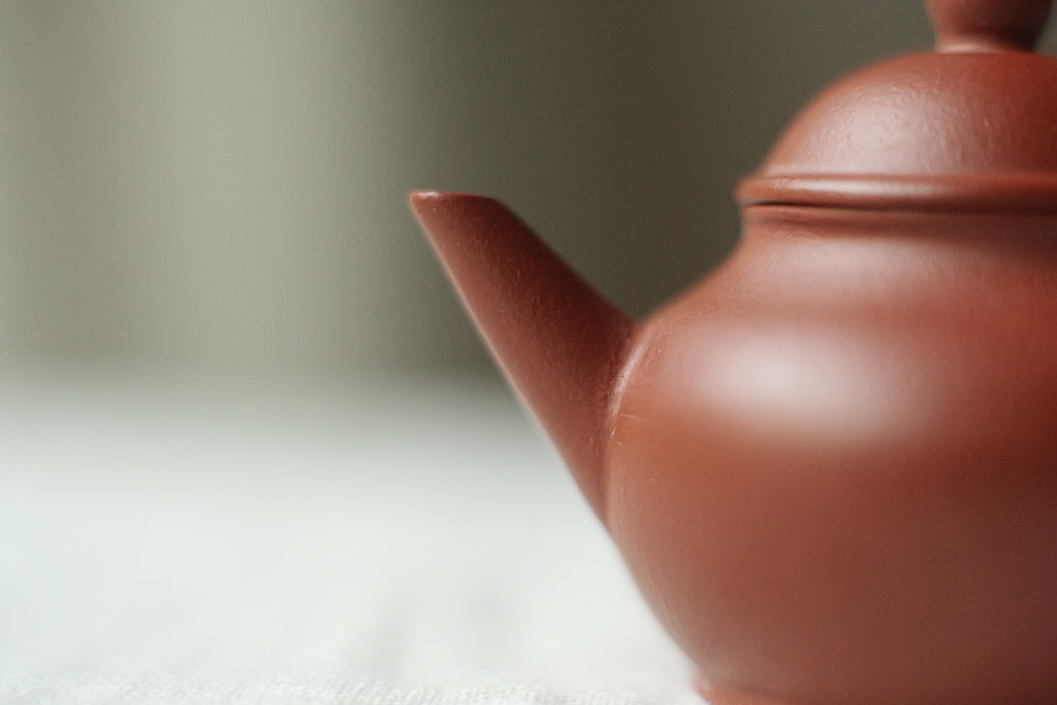 ヴィンテージ 宜興紫砂壺「芭楽水平（利永公司銘）」（約50cc）・朱泥