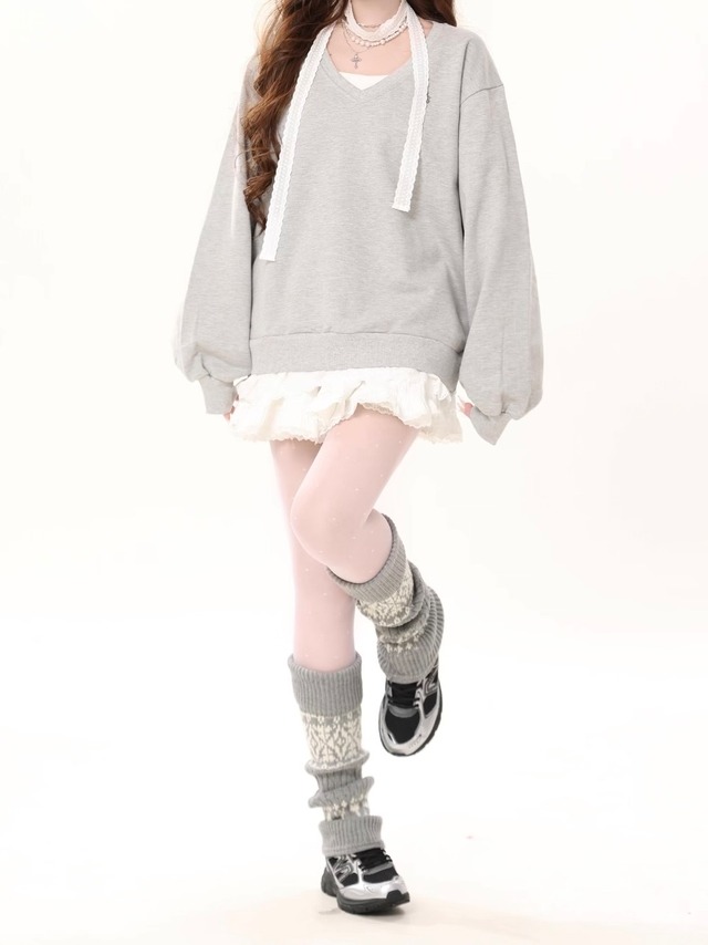 ワンポイントロゴレーストップス.1888