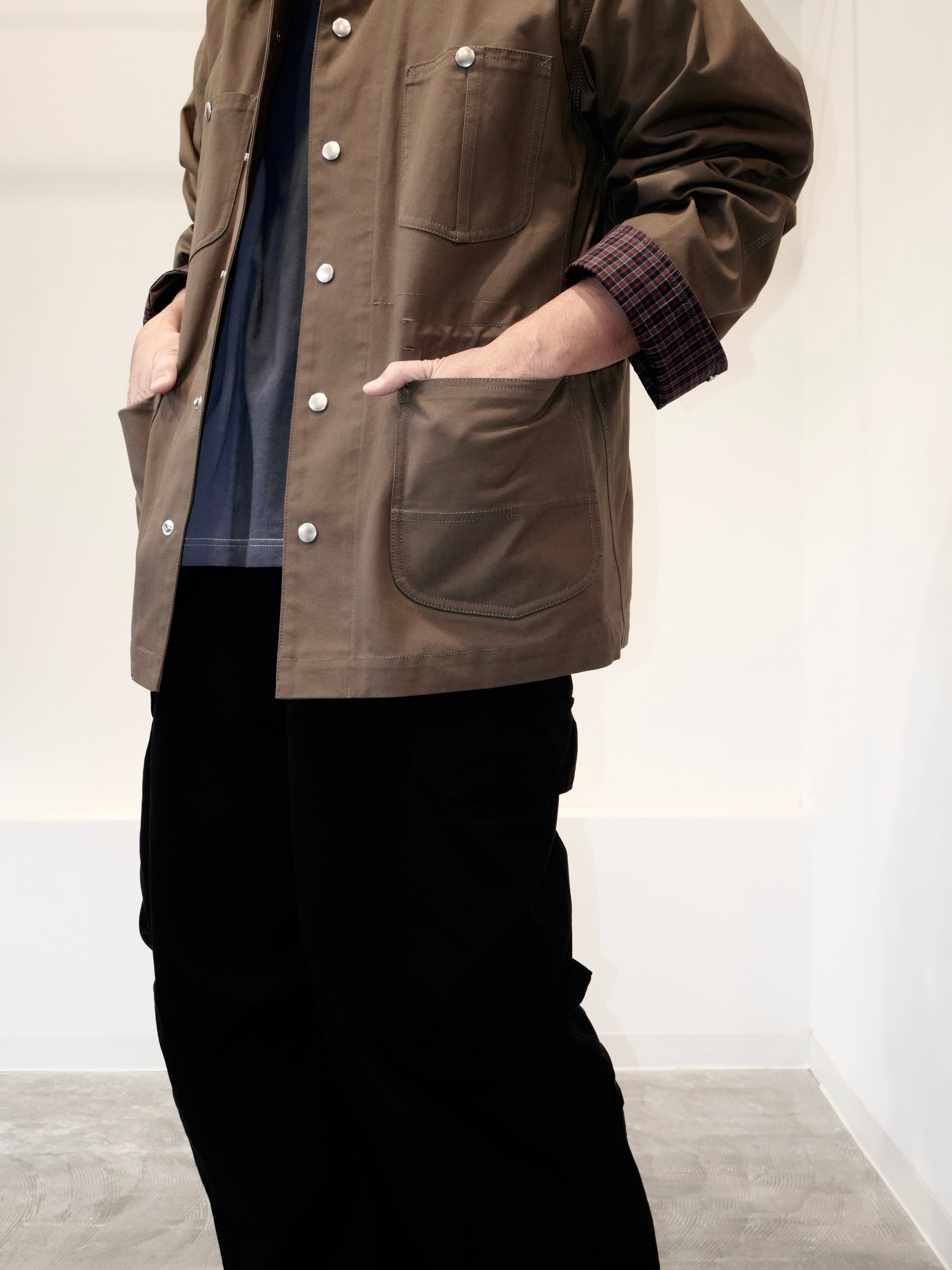 TOGA VIRILIS CANVAS JACKET | CONSTRUCT1