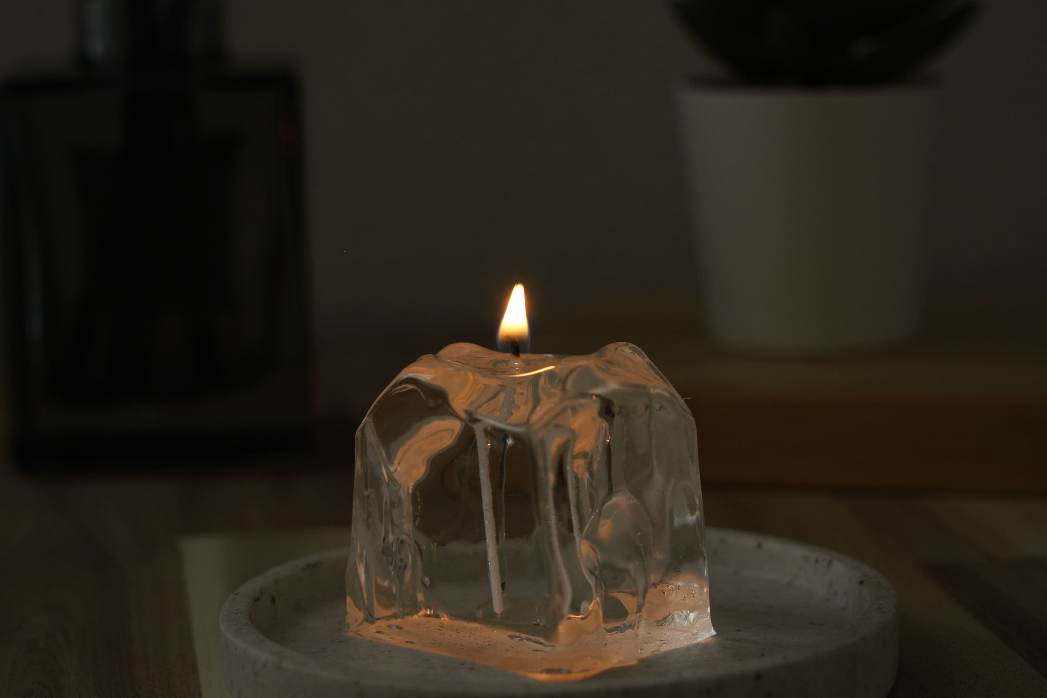 まるで氷！のようなキャンドル | 生活雑貨ボンメゾンオンラインショップ