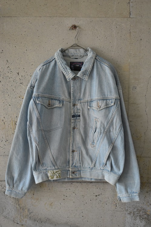 Oversized Light Indigo Denim Jacket
