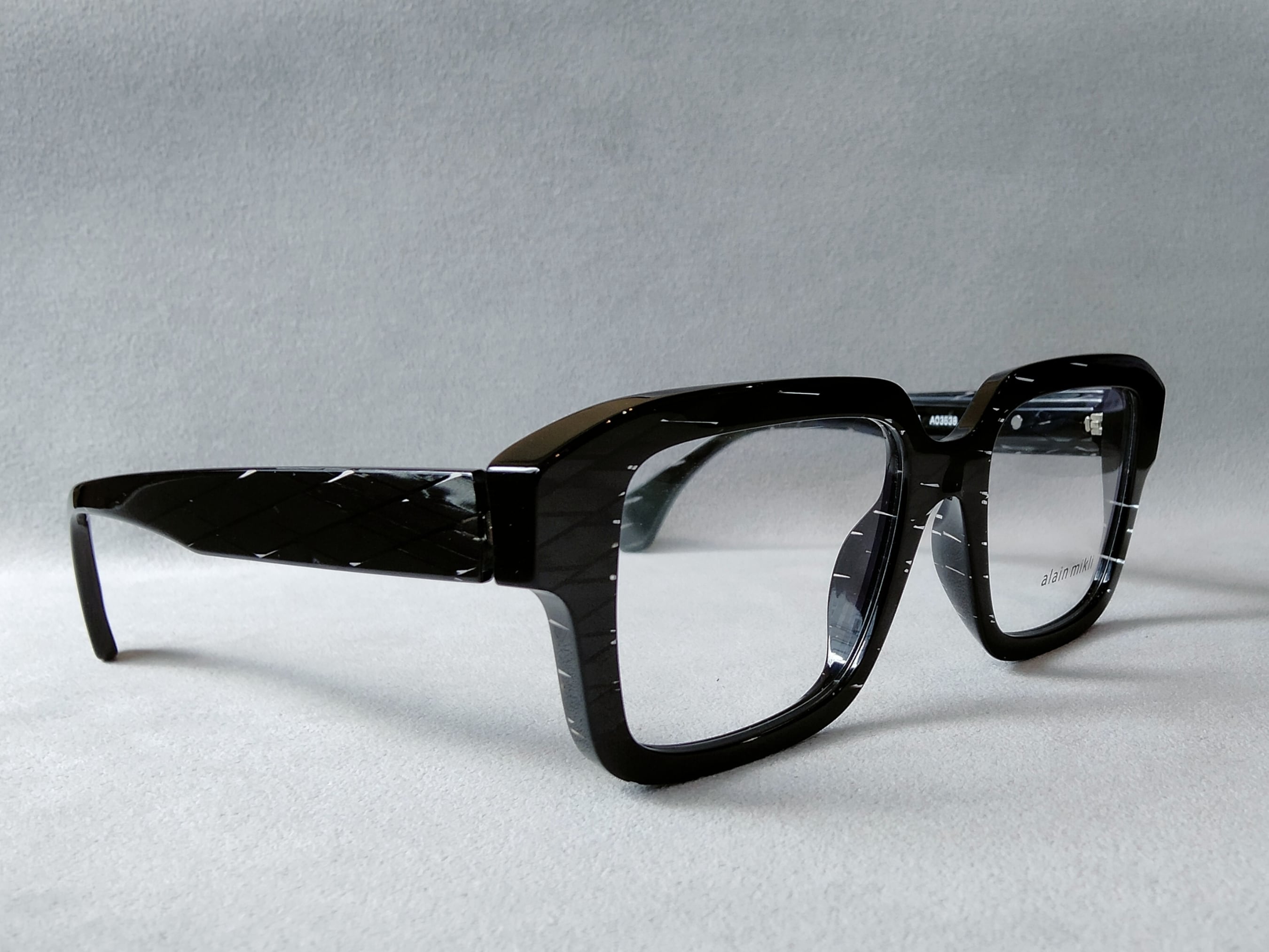 alain mikli paris（アランミクリ）『A03538』Col.002/BLACK RHOMBUS