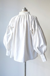 Romanian pastel colors embroidered blouse