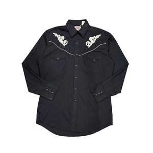 【古着】ELY DIAMOND Western Shirt (Black)