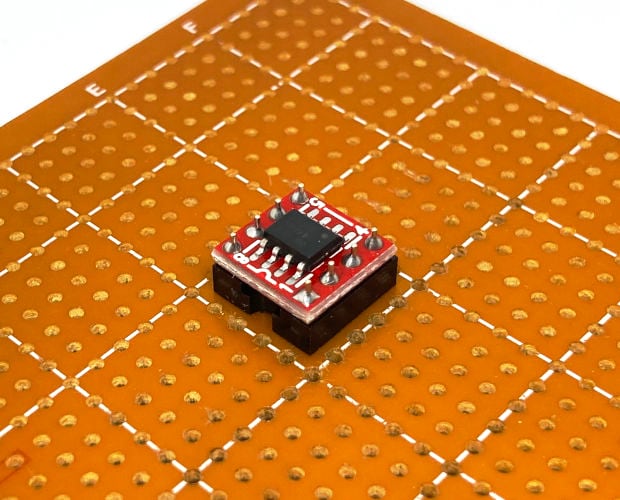 OPA445AU-DIP / JFET入力 高電圧オペアンプ OPA445AU DIP化モジュール