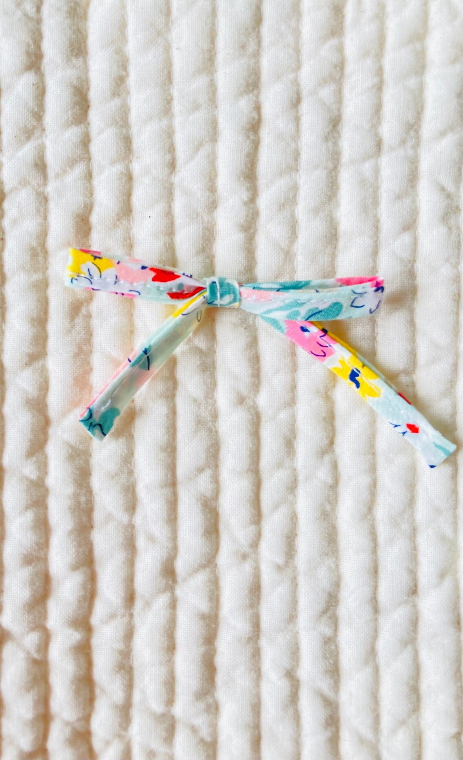 韓国ヌビ&リバティリボン トートバッグ Mサイズ サブバッグ