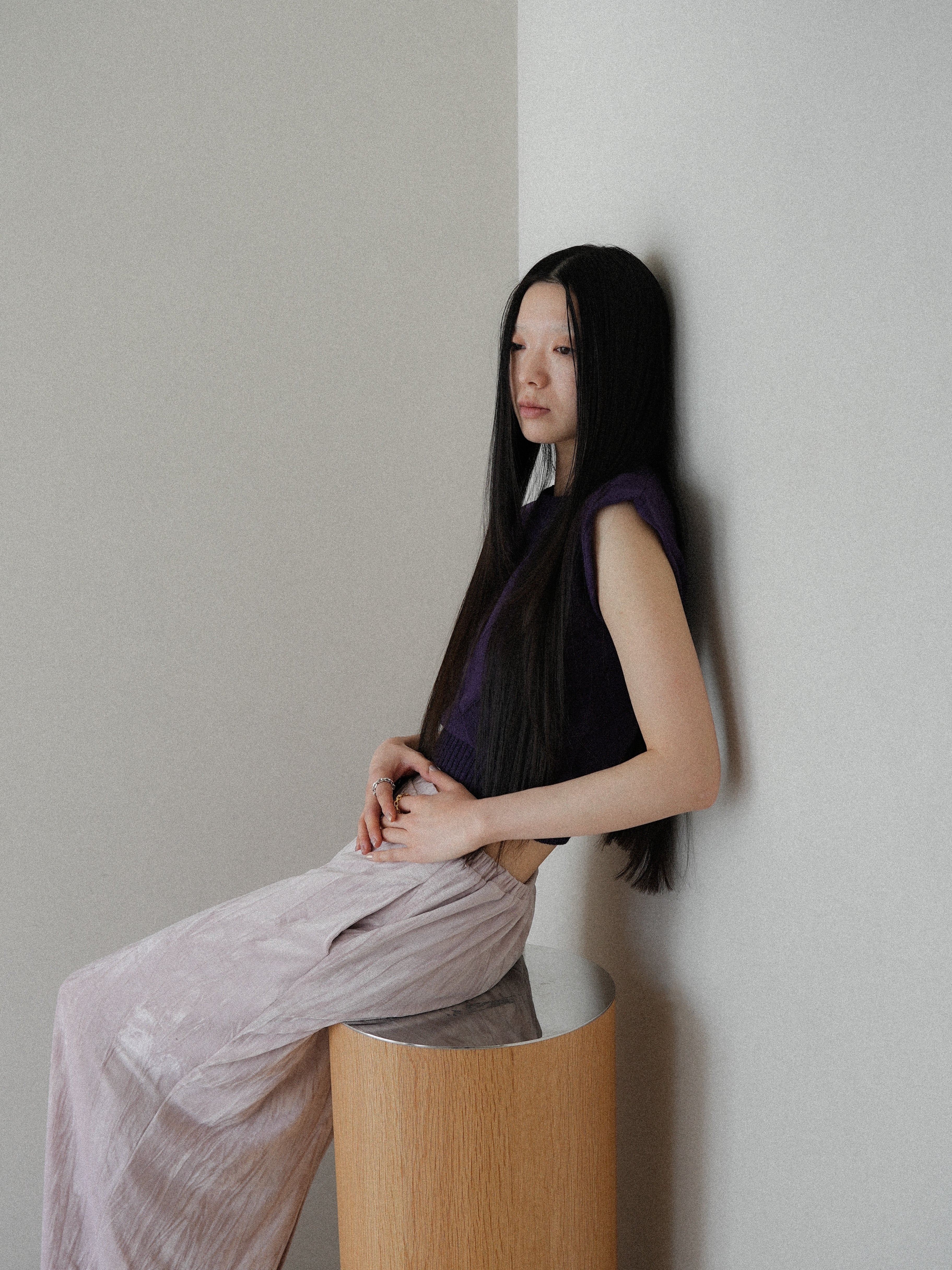 woven summer knit tops | Katrin TOKYO