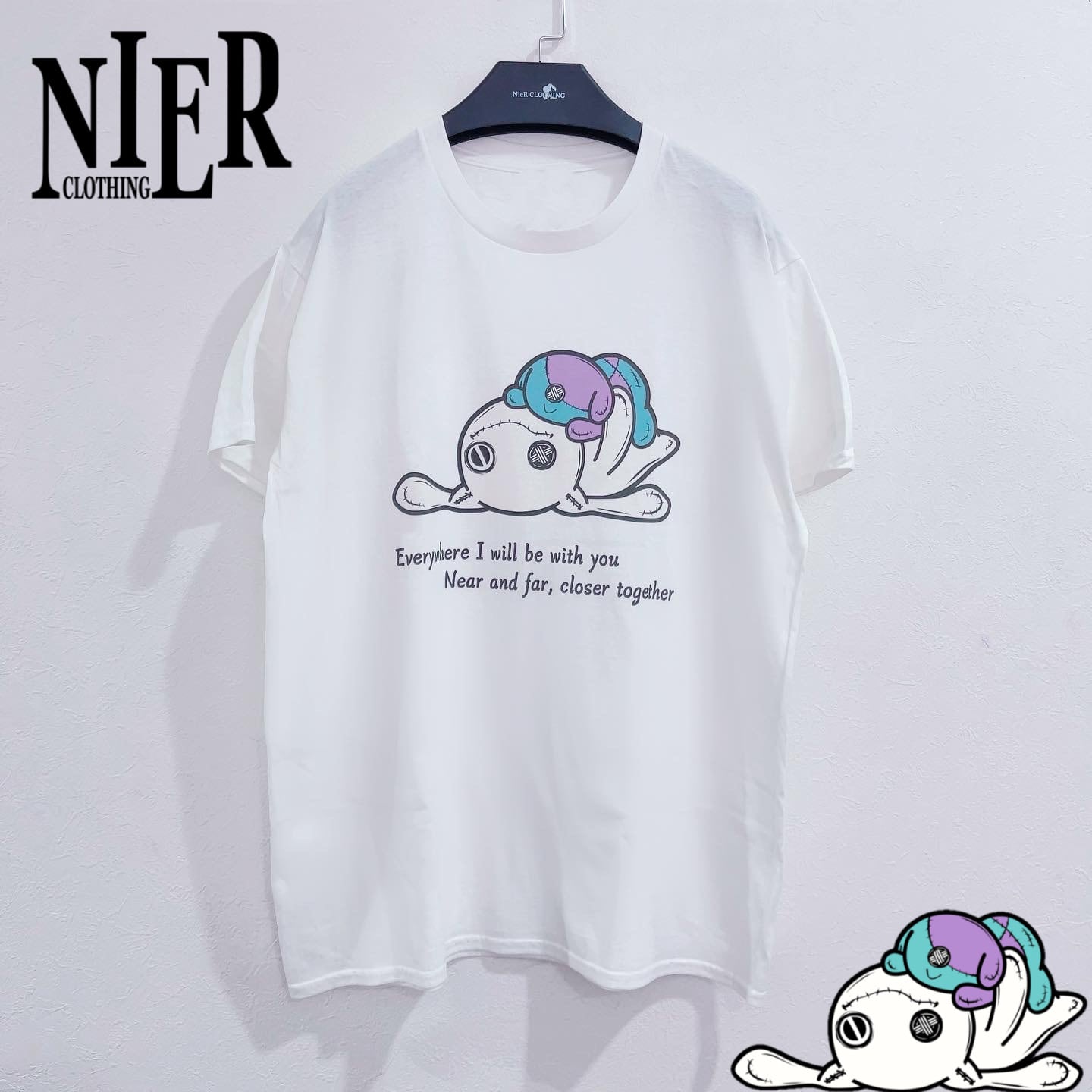 NieRちゃん×ONE君 COTTON CUTSEW | NIER CLOTHING powered by BASE