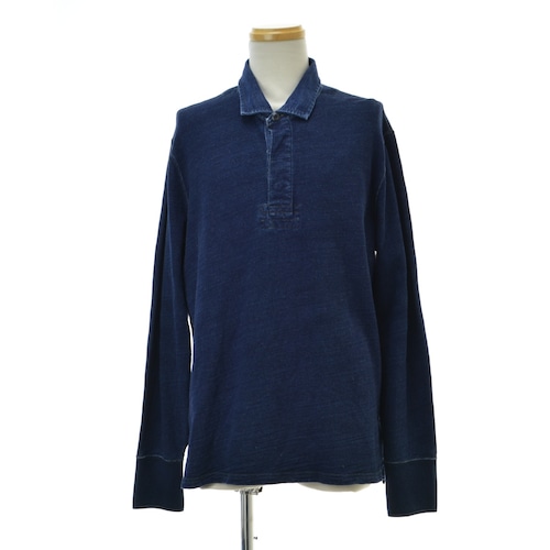 RRL / DOUBLE RL / ダブルアールエルインディゴスウェット プルオーバー長袖シャツ