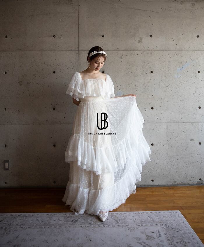 the urban blanche アーバンブランシュ ウェディングドレス S（NEW  