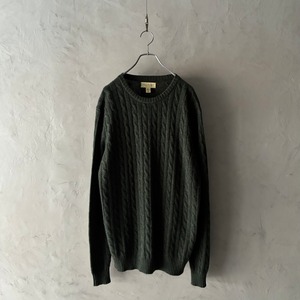 -ELLIOT MULRYAN- cashmere cable knit sweater