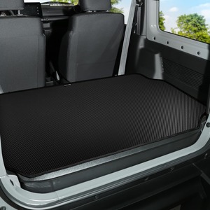 【数量限り】KYG ラゲッジマット 新型ジムニー[JB64W]/ジムニーシエラ[JB74W]用 防キズ 防水 防汚 滑り止め ブラック