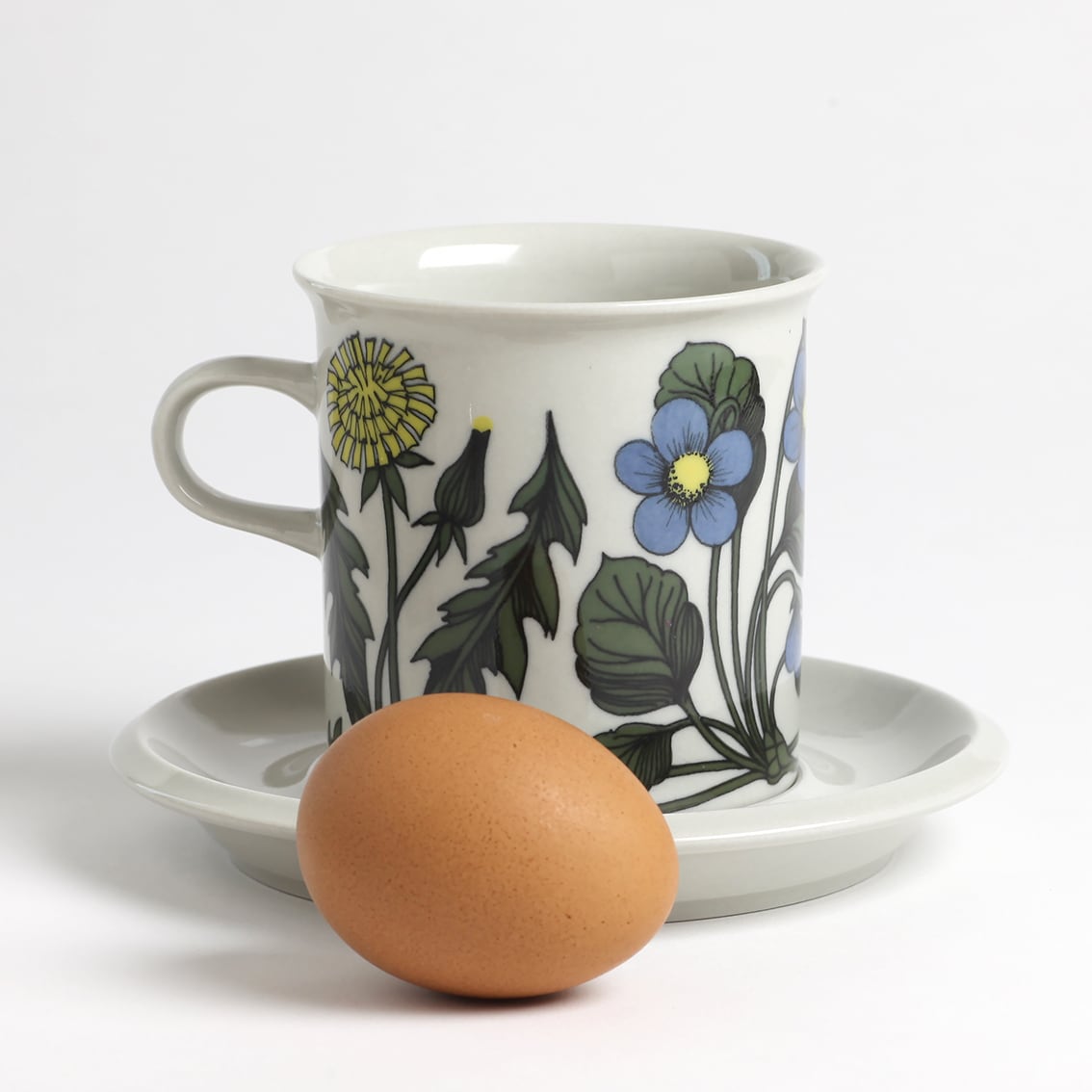 ARABIA アラビア Flora フローラ マグカップ＆ソーサー - 3 北欧