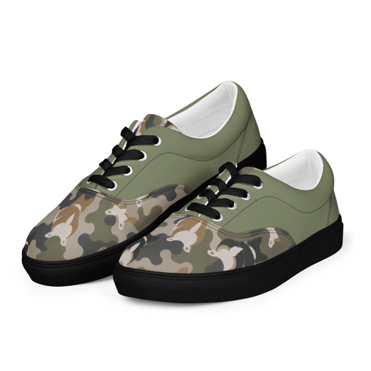 WIGGLE CAMO canvas shoes(Men’s )  [S0006]