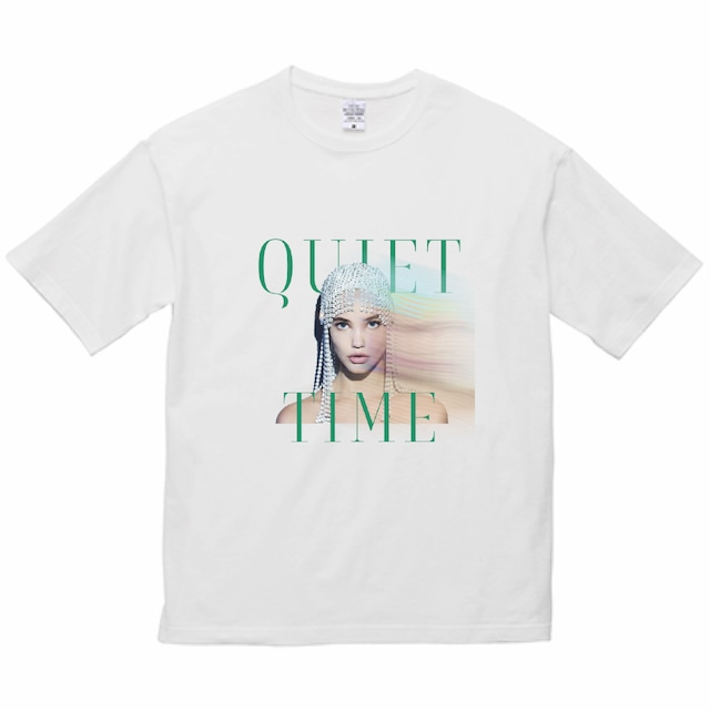 Quiet girl Tシャツ（グリーン）
