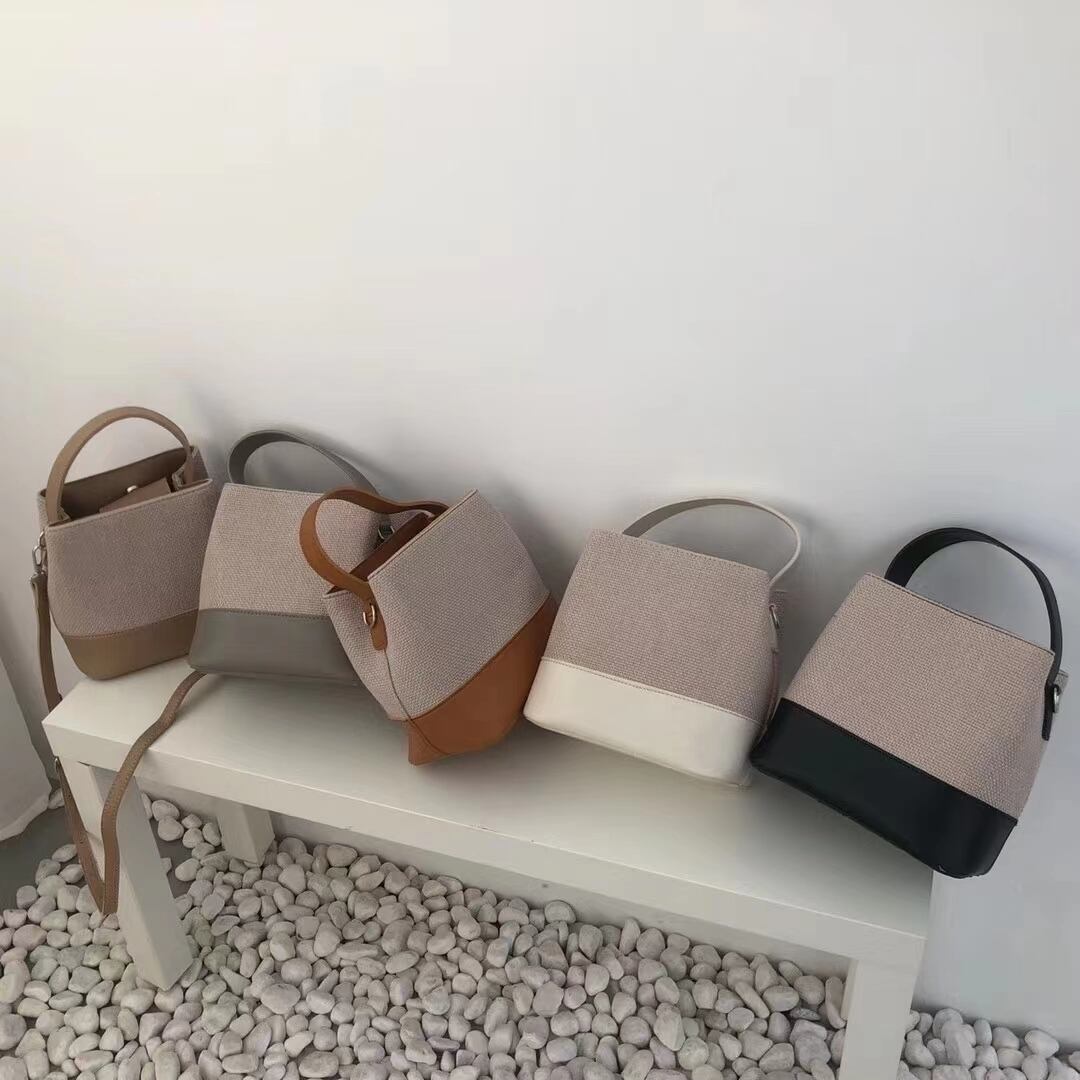 配色2wayバッグ　AS105-8995