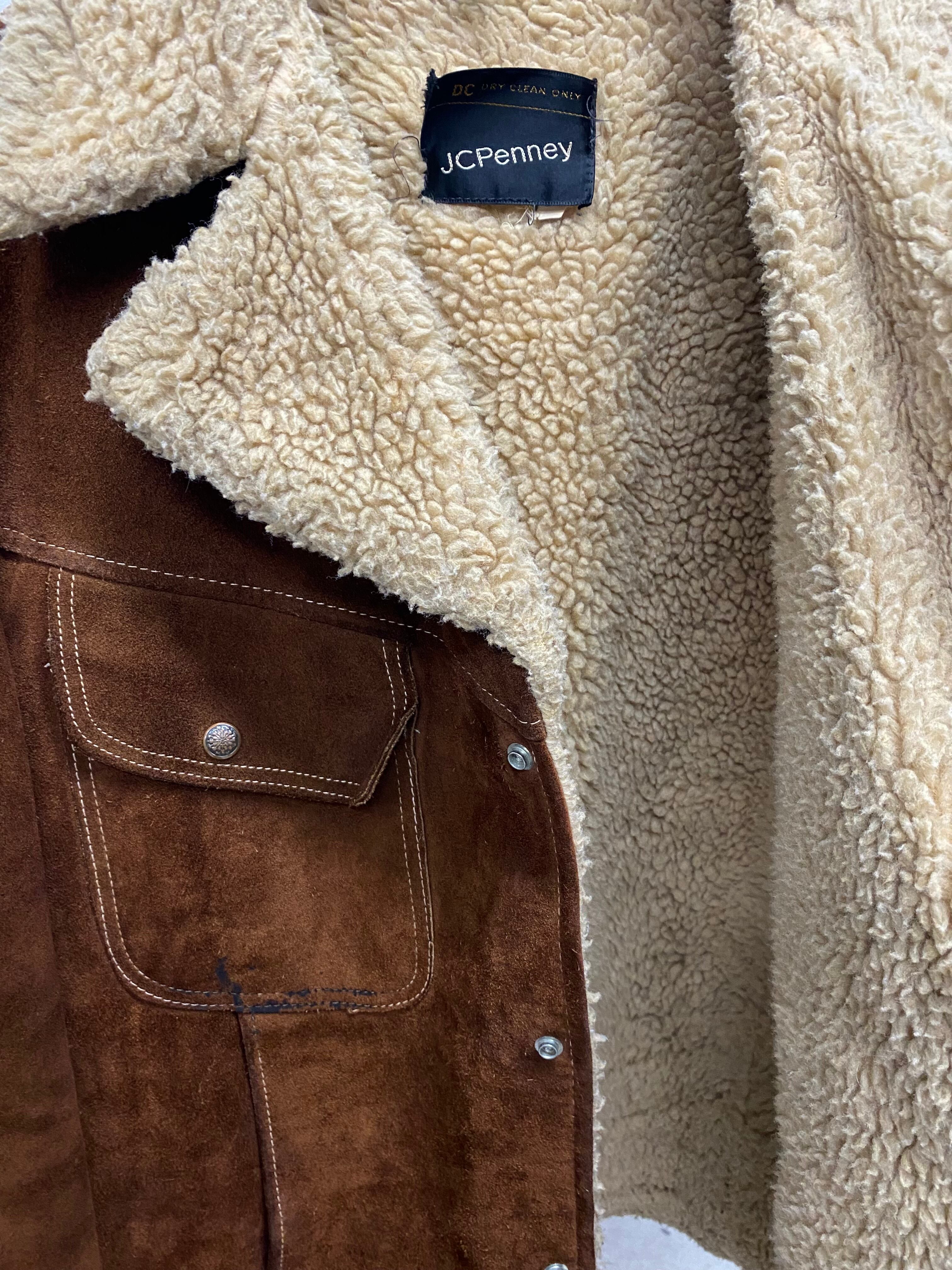 70sVintage JCPenny Suede Leather Ranch Jacket/L | ACIDHOUSE