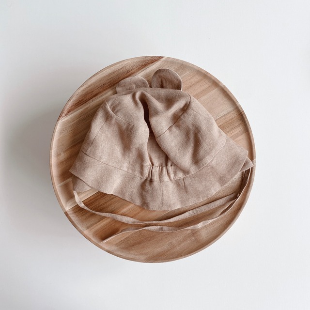 BEAR CAPPUCCINO｜タイプ：Hat / ツバ：Straight / 耳：Appletree