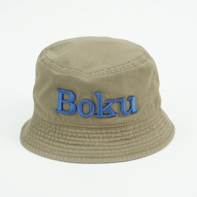 BOKU HA TANOSII / BOKU LOGO 3D Embroidery HAT  / "ベージュ"