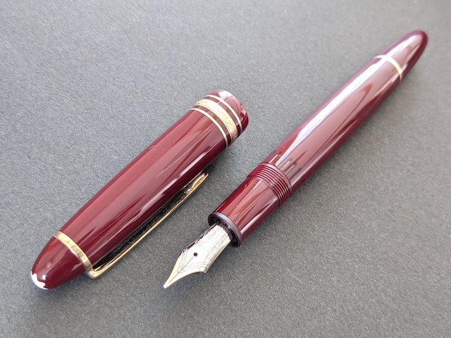 '90s　モンブラン マイスターシュテュック １４６ ボルドー　MONTBLANC MEISTERSTUCK 146　（太字）　14K　　　　　02431