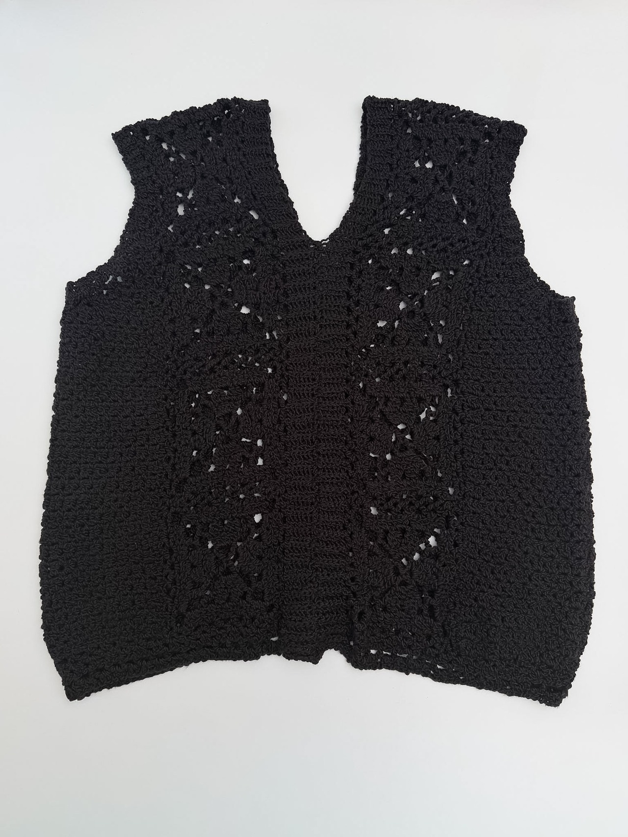 [Pattern] グラニーレーシーショートベスト/ロングジレ