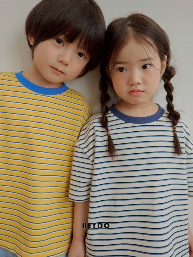 《送料無料》ブンブンストライプT：kids【HEYDO】※お取り寄せ