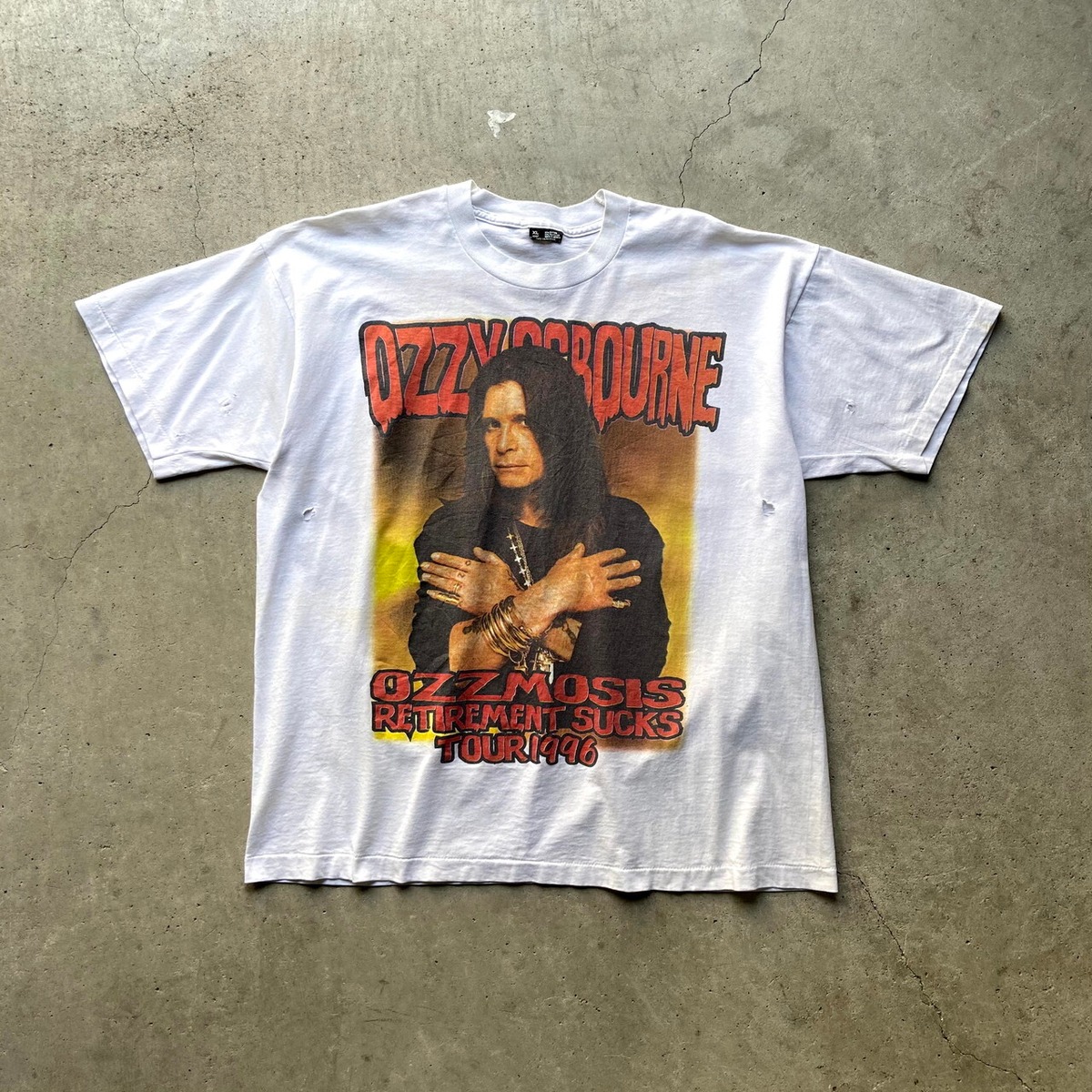 90年代 OZZY OSBOURNE オジーオズボーン プリントTシャツ メンズXL 