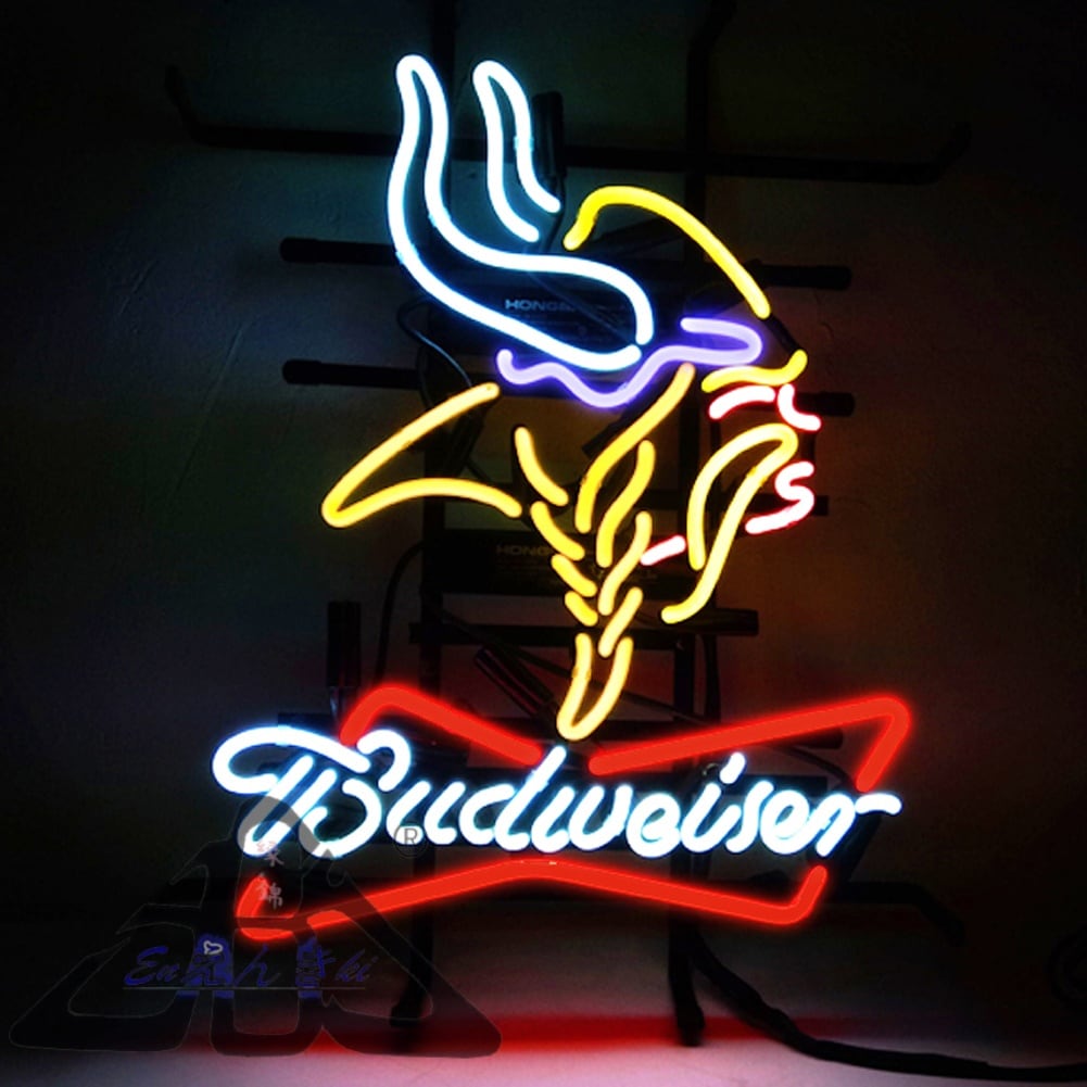 バドワイザー イラスト ネオンサイン NEON SIGN ネオンライト 壁掛け
