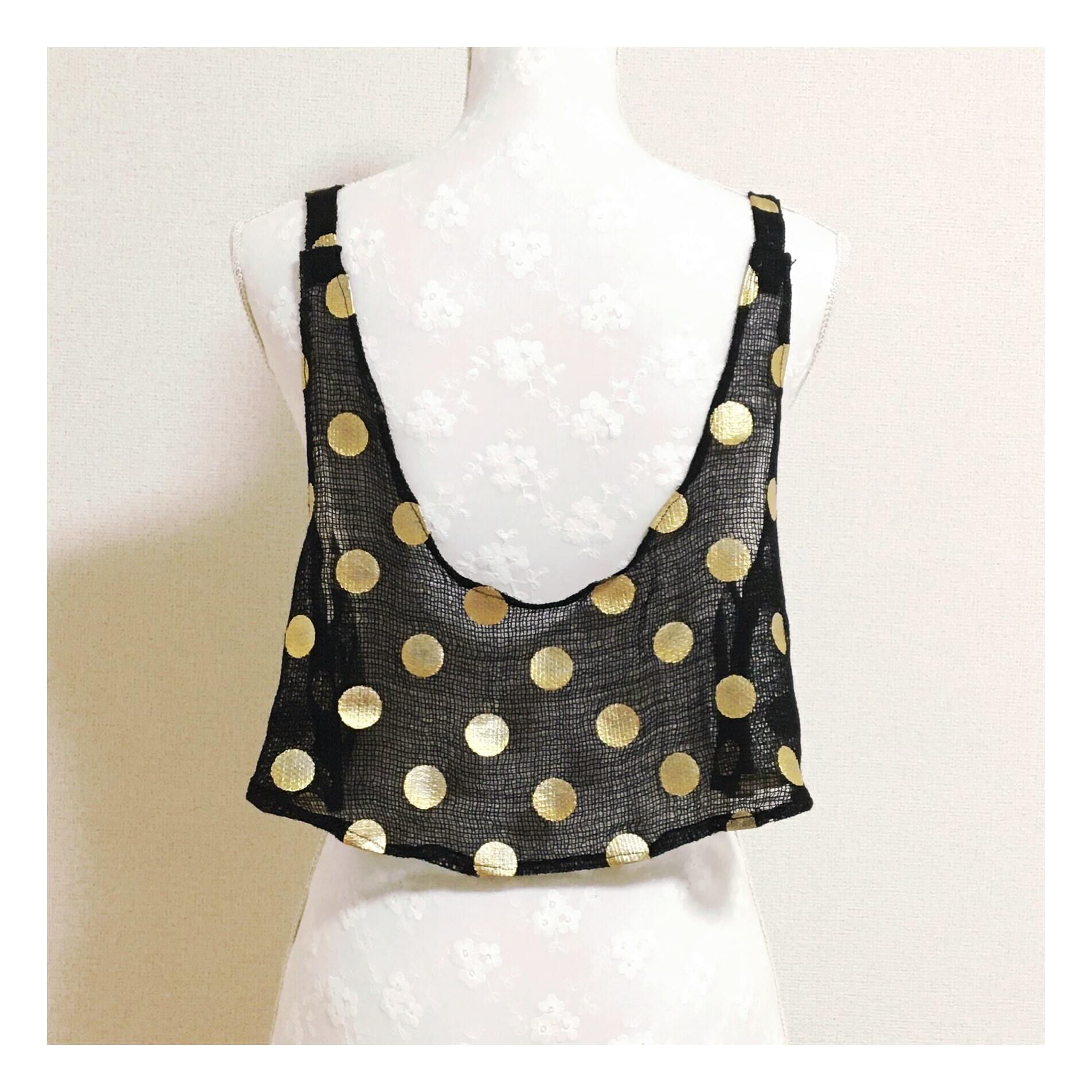 見返しのないビスチェ型紙【紙版／レシピ付き】商用利用可能