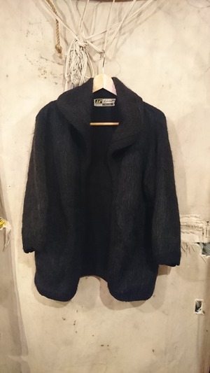 50s BLACK MOHAIR