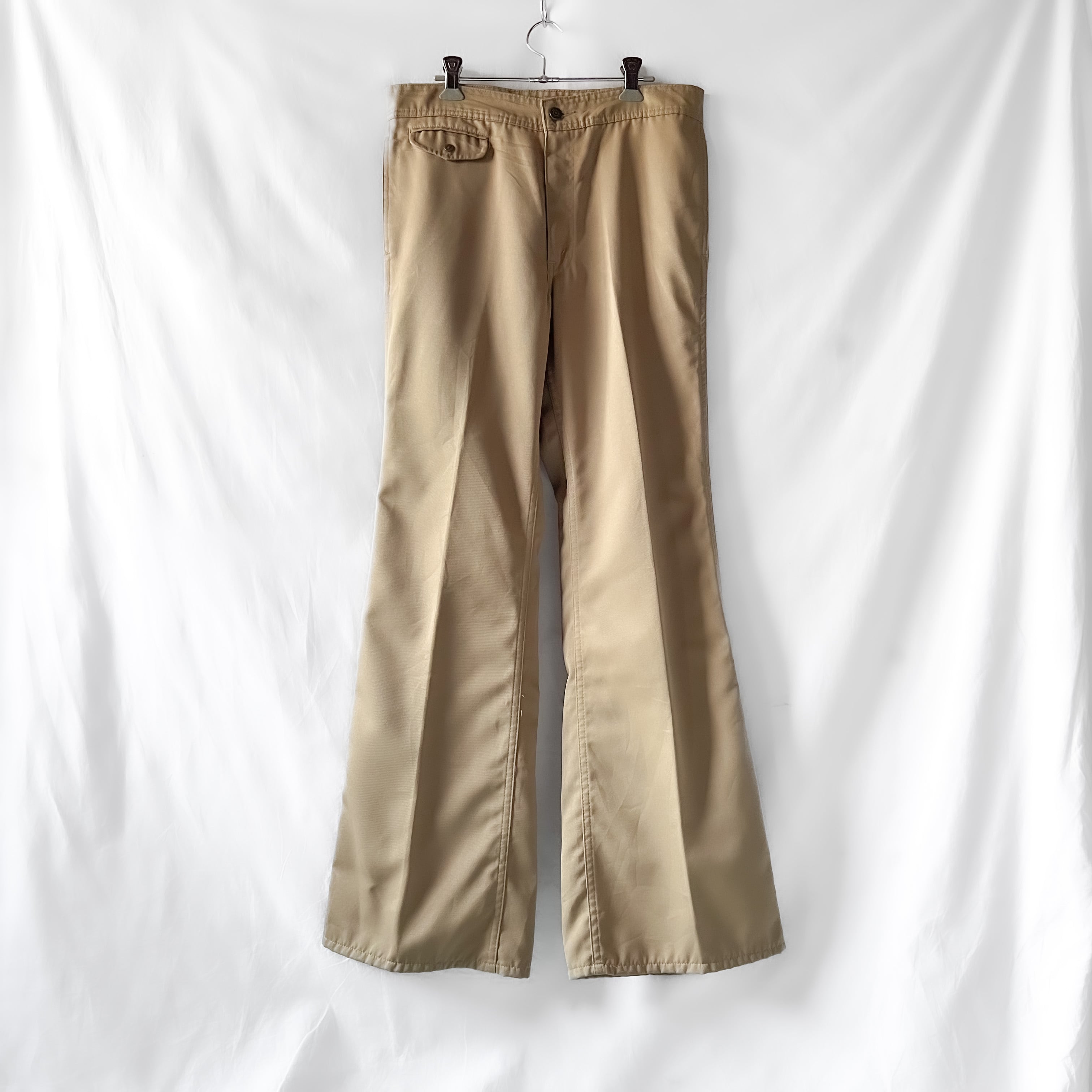 70s “Levi's fresh produce” Flared pants W33L31相当 70年代