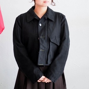 古着 リメイク スウェーデン軍 後染め ジャケット