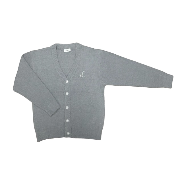 drowsy..d..LOGO CARDIGAN / 23AW / GR