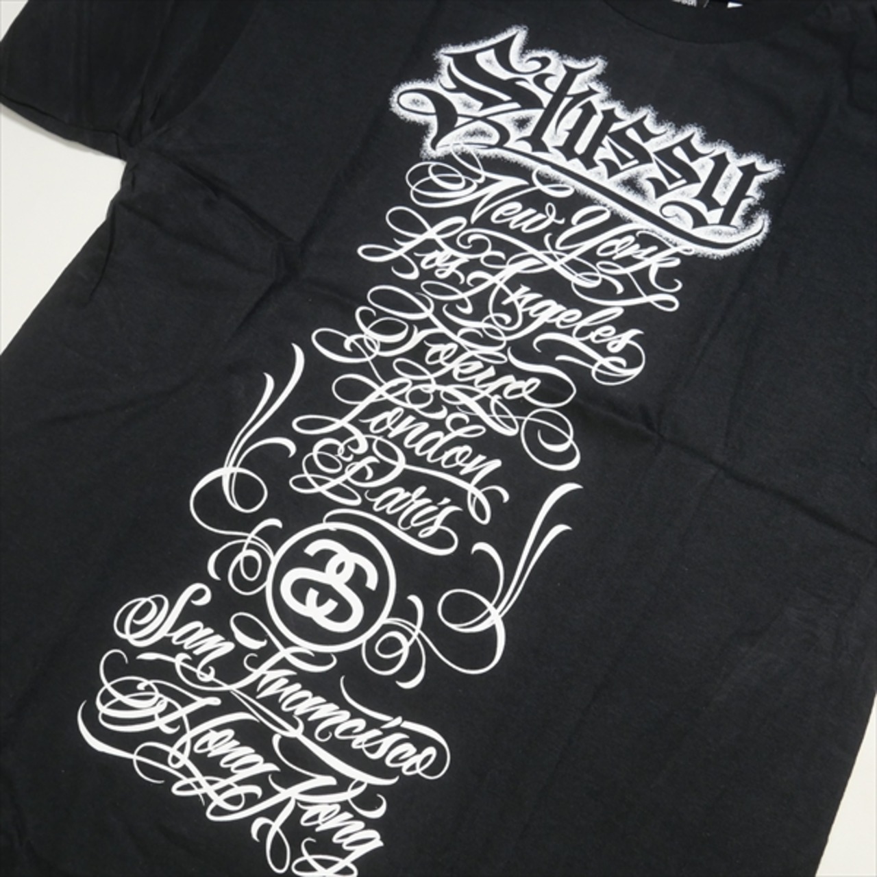 Size【L】 STUSSY ステューシー ×Mr Cartoon WORLD TOUR TEE Tシャツ  