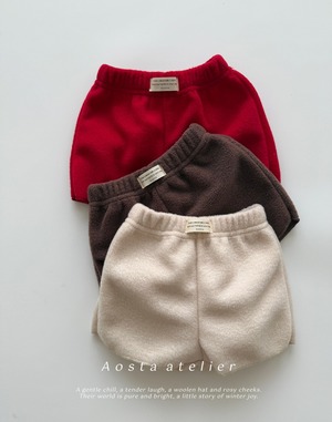【予約】aosta ) Winter shorts