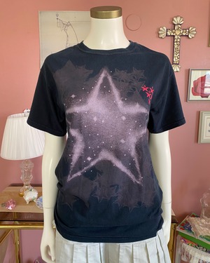 bleached design T-shirt