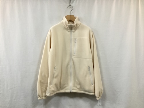 UNIVERSAL PRODUCTS.”FLEECE BLOUSON WHITE”