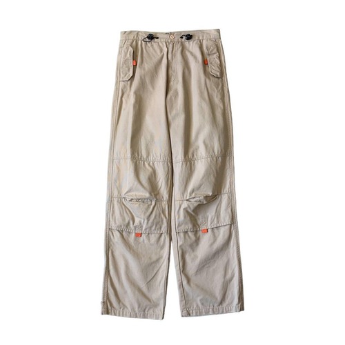 “90s BASE CAMP” straight wide pants