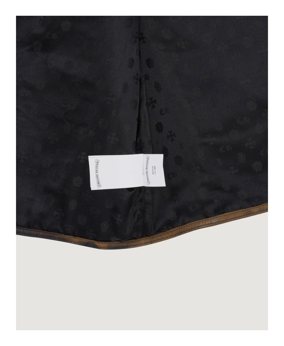 CHROME HEARTS クロムハーツ Leather Quilted Vest レザー