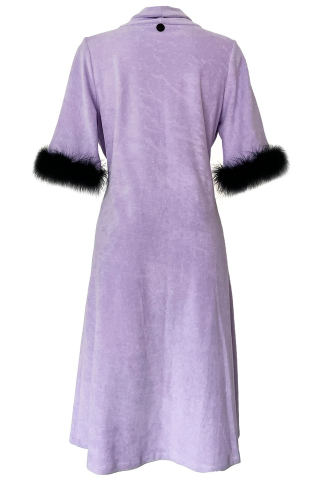 Ulla Wrap Dress - Lilac