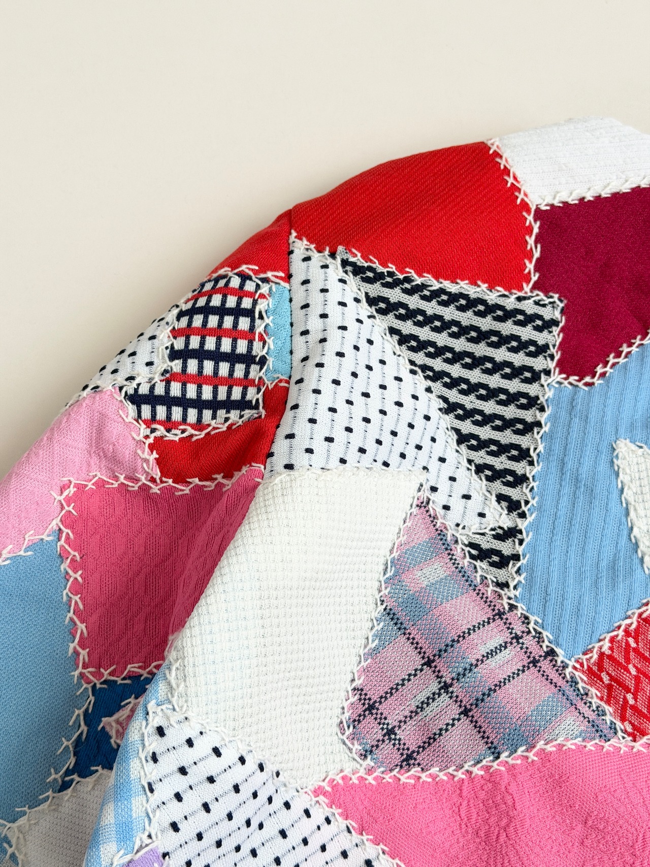 Patchwork jacket - 15