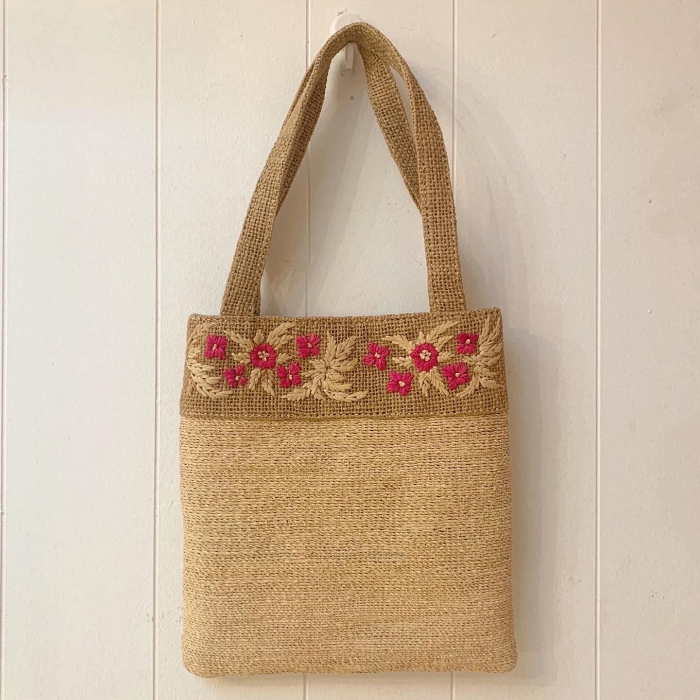 mini square basket bag