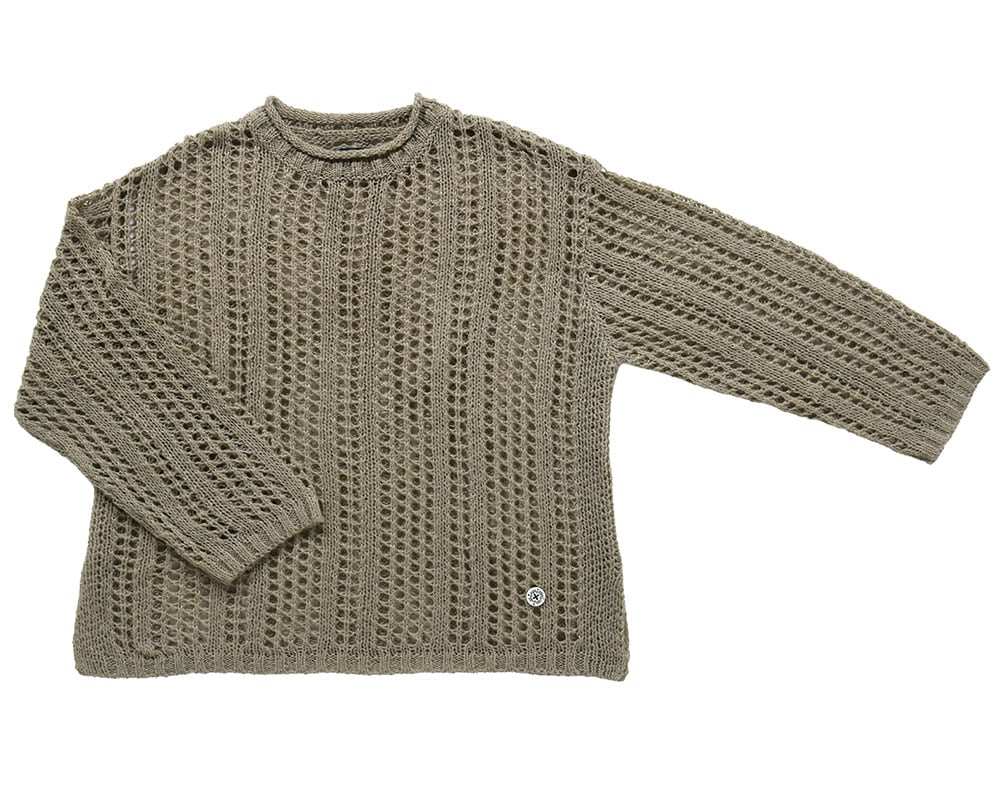 メッシュ編みニットプルオーバー 【NKS95707】 | Keitto NORTHERNTRUCK